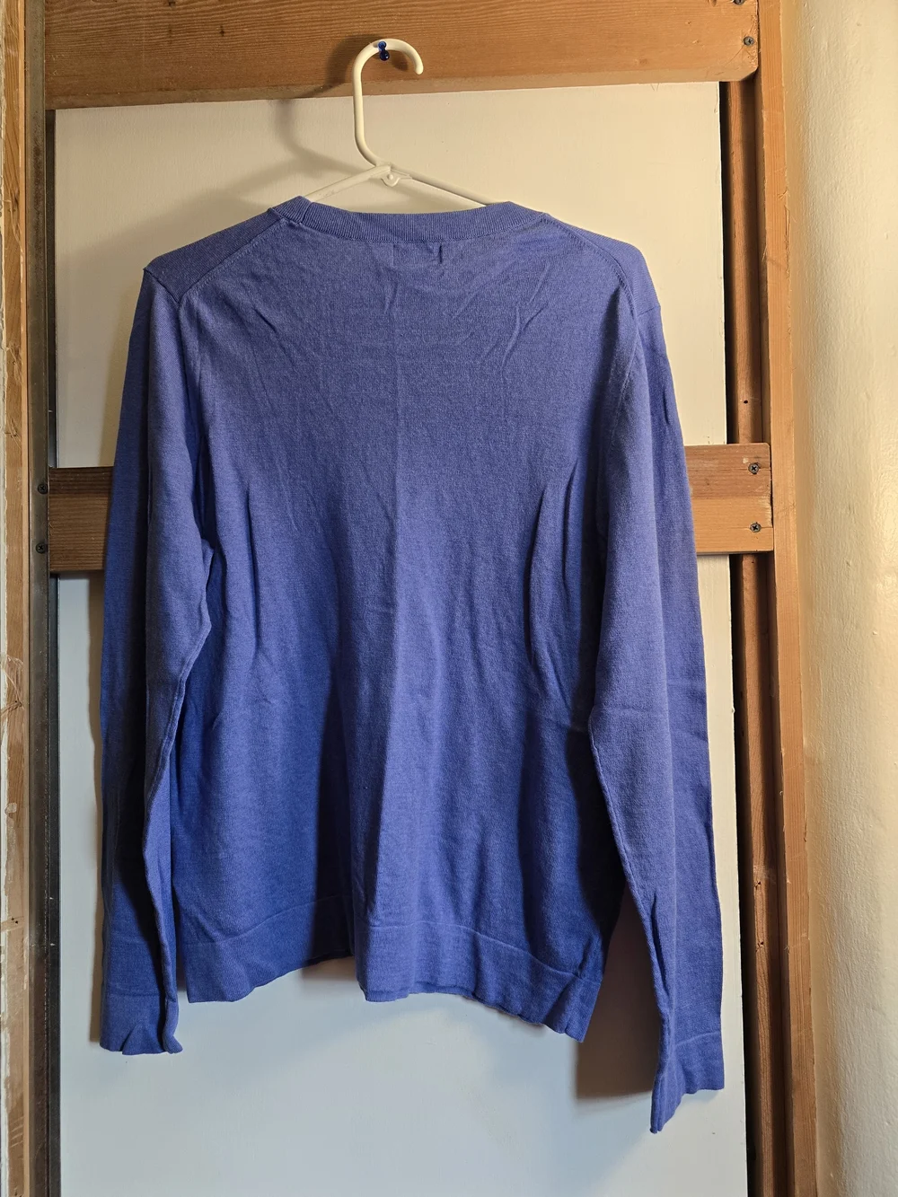 J. Crew Royal Blue Cotton Crewneck Sweater